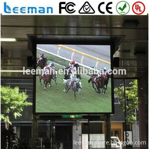 Leeman P10 P6 P8 P12 P13.33 P16 P20 P25 RGB full color video electronic waterproof outdoor led advertising screen